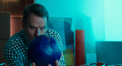 Bowling Bryan Cranston Dance GIF