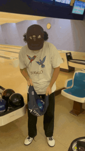 Bowling Cleaning Ball Gif GIF