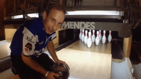 Bowling Funny Strike Cheat GIF