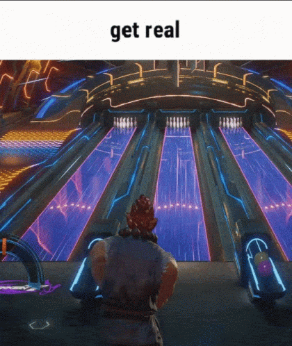 Bowling Get Real Tekken Meme GIF