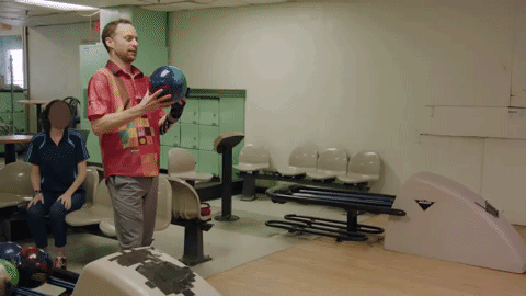 Bowling Jon Glaser One Pin Fail GIF
