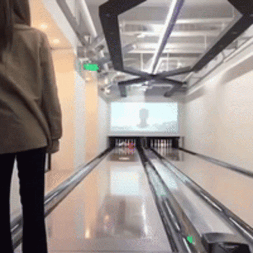 Bowling Meme Korean Girl GIF