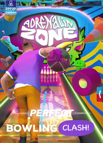Bowling Pin Clash Fail GIF