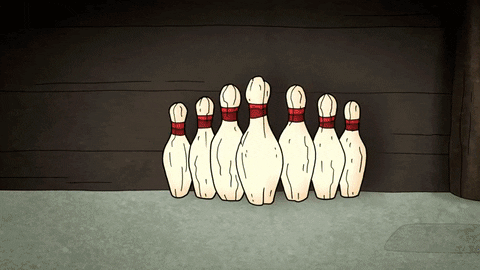 Bowling Strike Clash-a-rama GIF