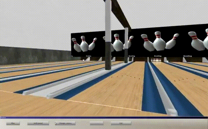 Bowling Throw Fail Video Game GIF