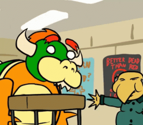Bowser Hug GIF