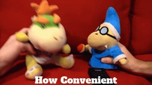 Bowser Junior How Convenient GIF