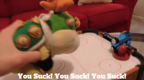 Bowser Junior You Suck GIF