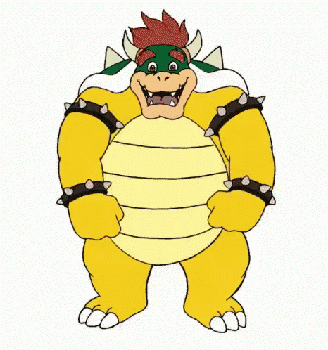 Bowser King Koopa Dancing Anime GIF