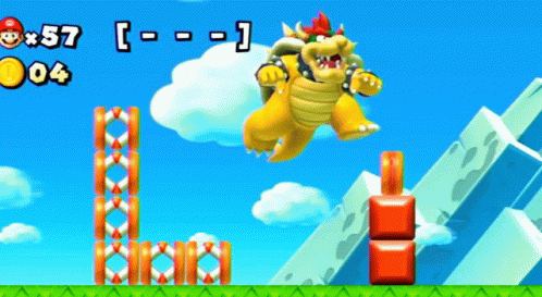 Bowser King Koopa Super Mario Bros GIF