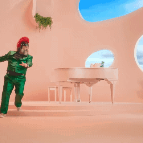 Bowser Peaches Dancing Alone GIF