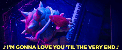 Bowser Peaches Love 'til The End GIF