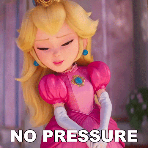 Bowser Peaches No Pressure GIF