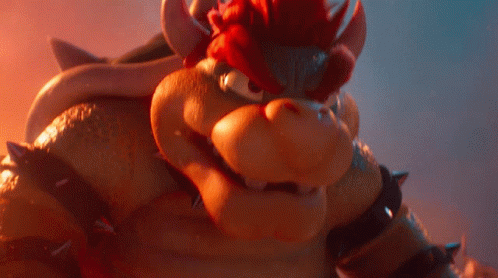 Bowser Peaches Open The Gates GIF