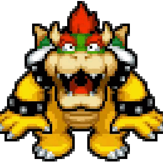 Bowser Pixel Art