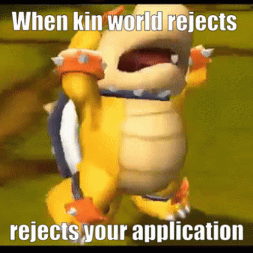 Bowser Rejects Your Application GIF