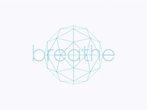 Box Breathing Geometrical Shape GIF
