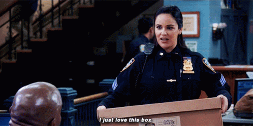 Box Breathing Amy Santiago GIF