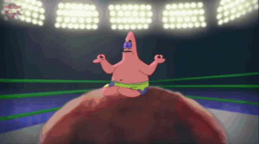 Box Breathing Patrick Meditation GIF
