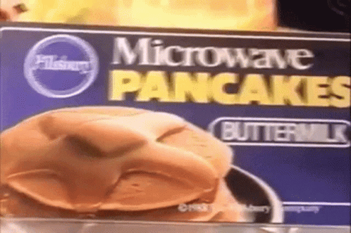 Box of Microwave Buttermilk Pancakes