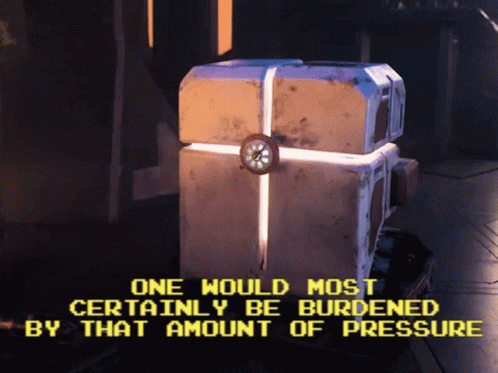 Box with Clock and Pressure Words
