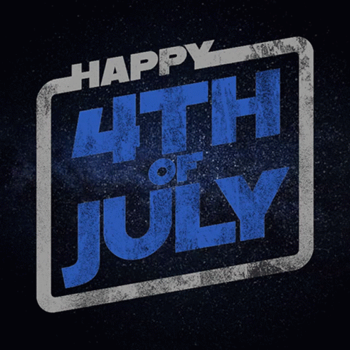 Boxed Happy July 4th GIF