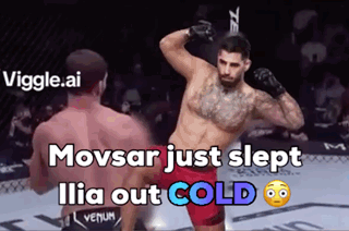 Boxer Movsar Just Slept Ilia Out Cold