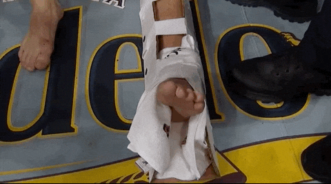 Boxers Broken Ankles GIF