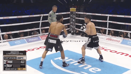 Boxers Fighting In Ring GIF