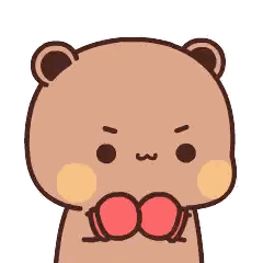 Boxing Glove Cartoon Bear