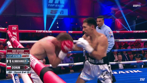 Boxing Knockout Gabriel Flores Jr GIF