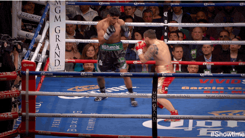 Boxing Knockout Mikey Garcia GIF