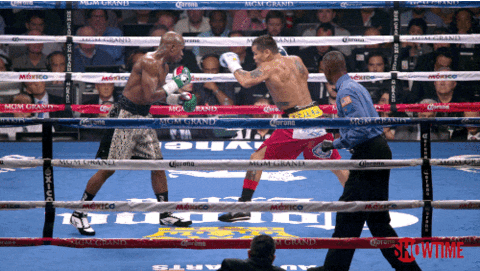 Boxing Knockout Punch Slow Motion GIF