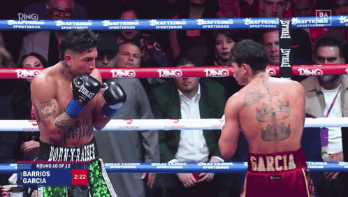 Boxing Match Between Barrios and Garcia on Ping