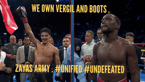 Boxing Match Between Zayas Army and Unified Undefeated