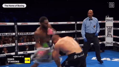 Boxing Match Broadcast on Home of Boxing
