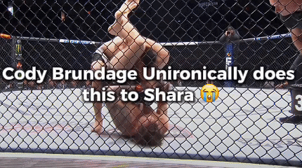 Boxing Match Cody Brundage Unironically Does This to Shara