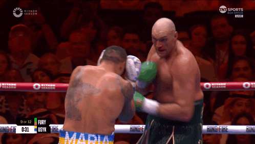 Boxing Match Fury vs Usyx