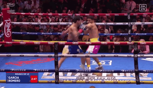 Boxing Match Garcia vs Romero