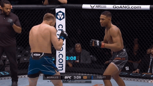 Boxing Match Morales Vs Fugitt On Goang.com GIF