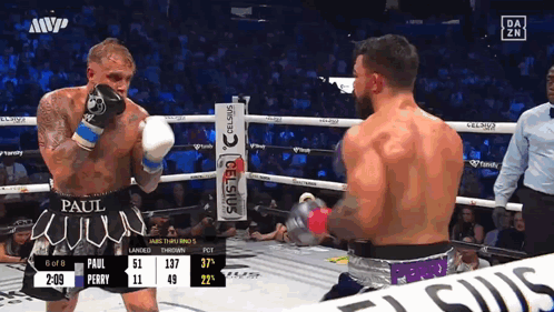 Boxing Match Paul Perry vs Man Named Paul