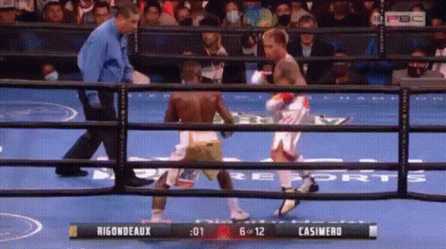 Boxing Match Rigondeaux Vs Casimero GIF