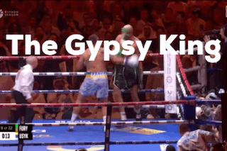 Boxing Match Saying The Gypsy King