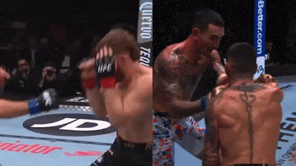 Boxing Match With Tattoo JD GIF