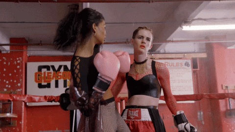 Boxing Models GIF