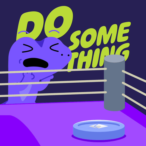 Boxing Ring Saying Do Some Thing