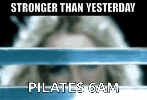 Boxing Ring Stronger Than Yesterday Pilates 6am