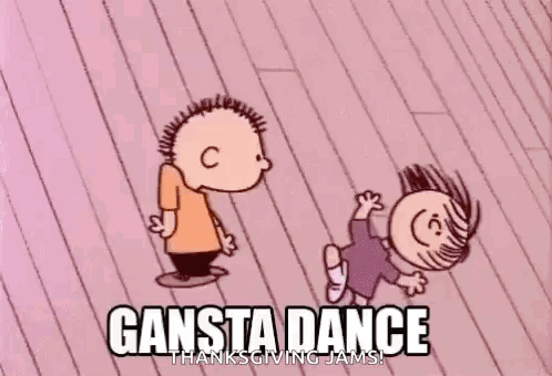Boy And Girl Dancing Gangsta Dance GIF