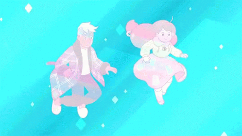 Boy and Girl Dancing Pixel Art