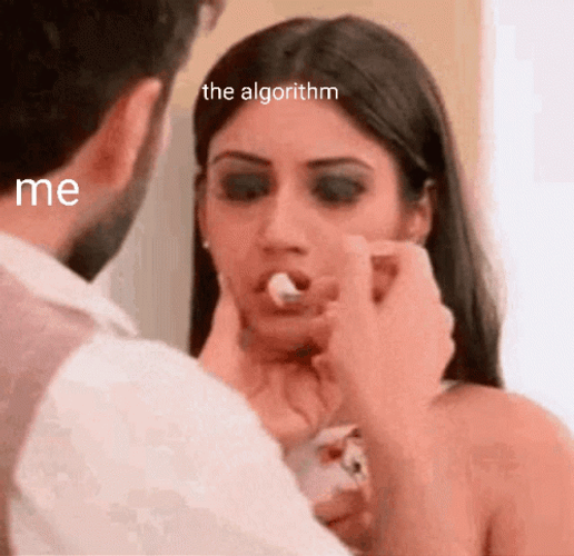 Boy And Girl Feed Me GIF